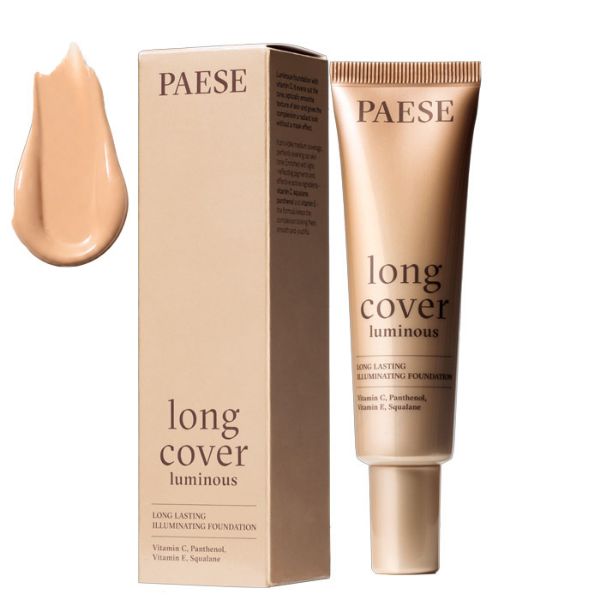 PAESE LONG COVER LUMINOUS FOUNDATION 1.0W LIGHT BEIGE