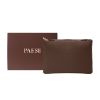 PAESE COSMETICS BAG PUFF BROWN